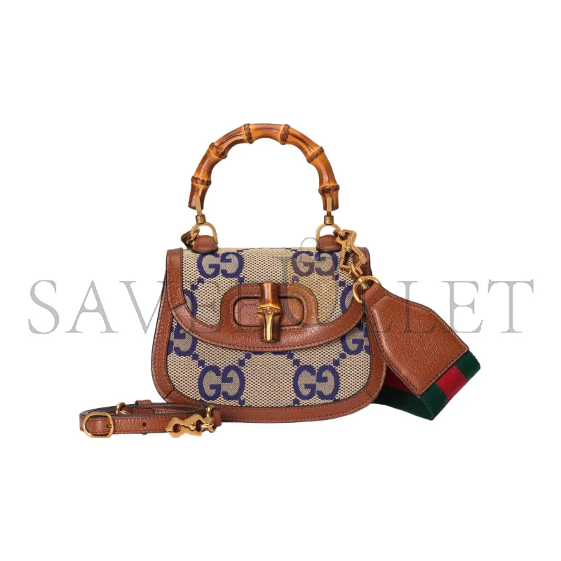 G*u*i bamboo 1947 jumbo gg mini bag 686864 (17*12*7.5cm)